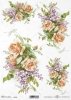 Flores de papel de arroz*Рисовые бумажные цветы*Blumen Reispapier